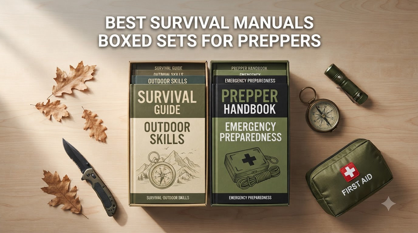 best survival manuals boxed sets for preppers