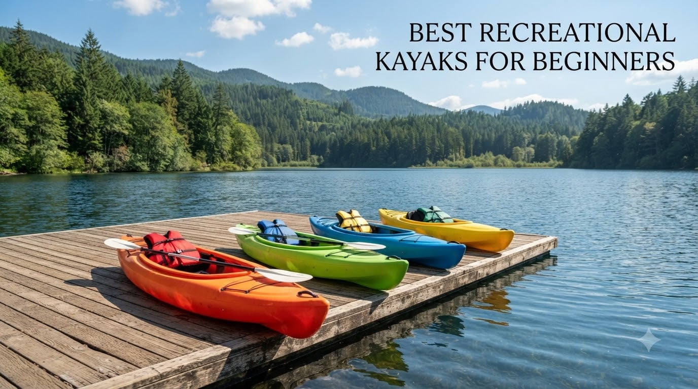 best recreational kayaks for beginners