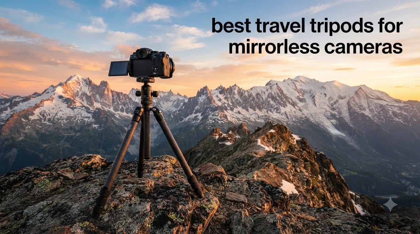 best travel tripods for mirrorless cameras