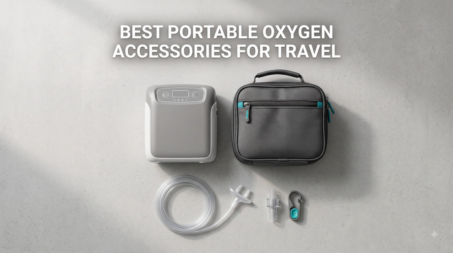 best portable oxygen accessories for travel