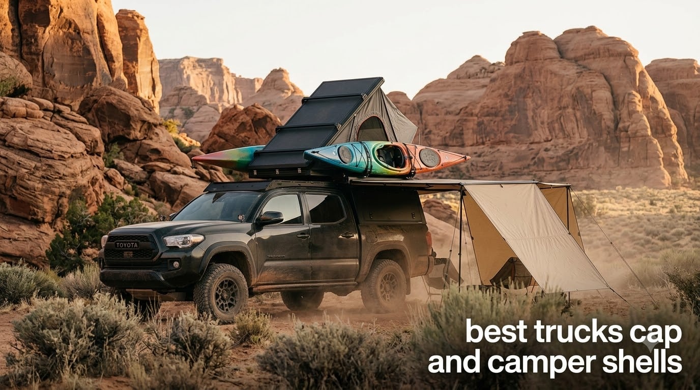 best trucks cap and camper shells