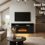 best fireplace tv stands for large rooms