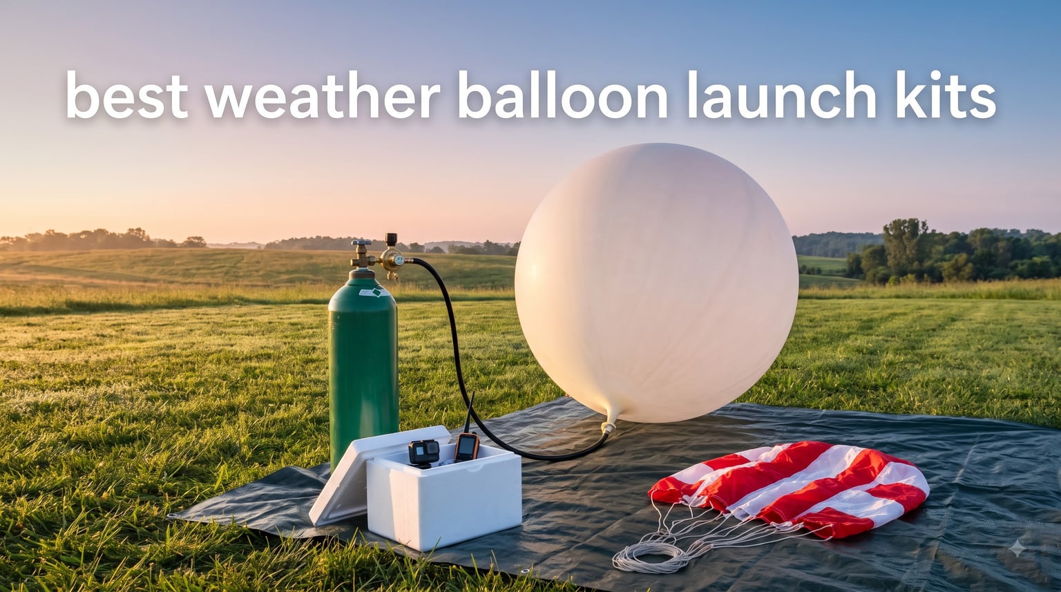 best weather balloon launch kits