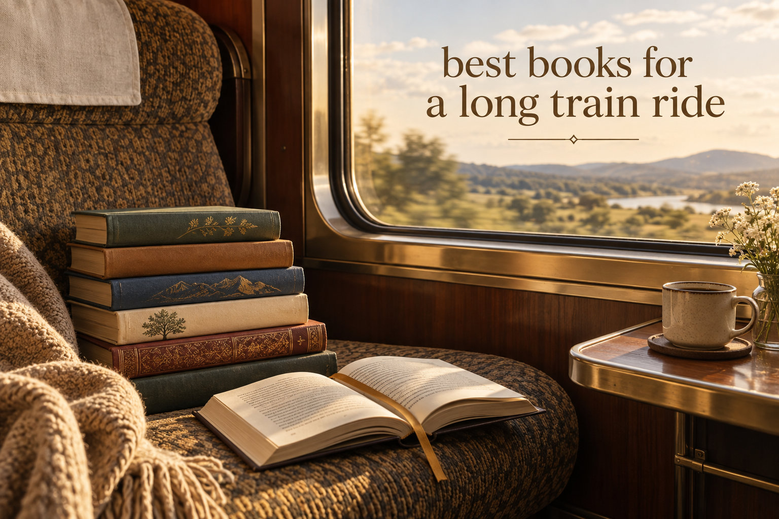 best books for a long train ride