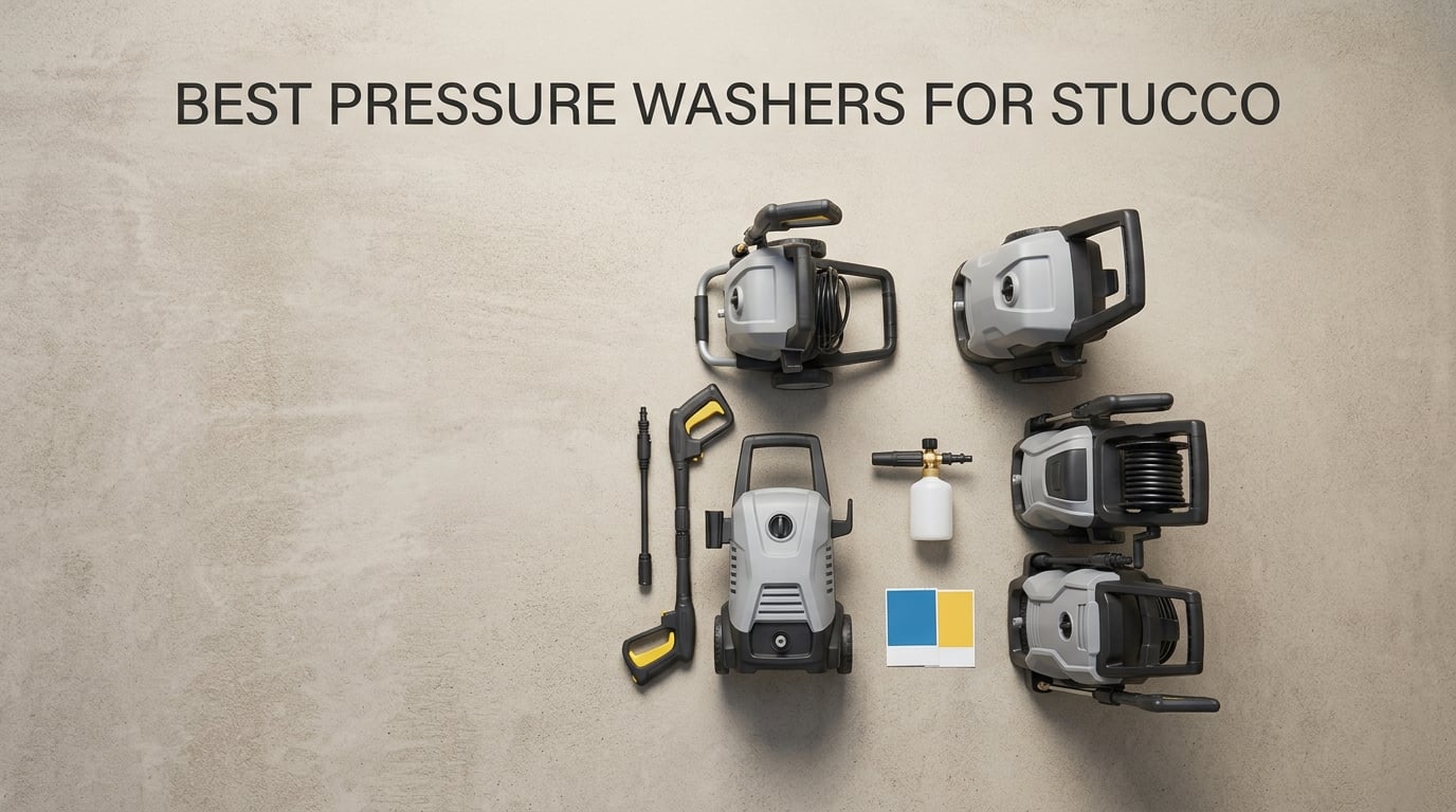 best pressure washers for stucco
