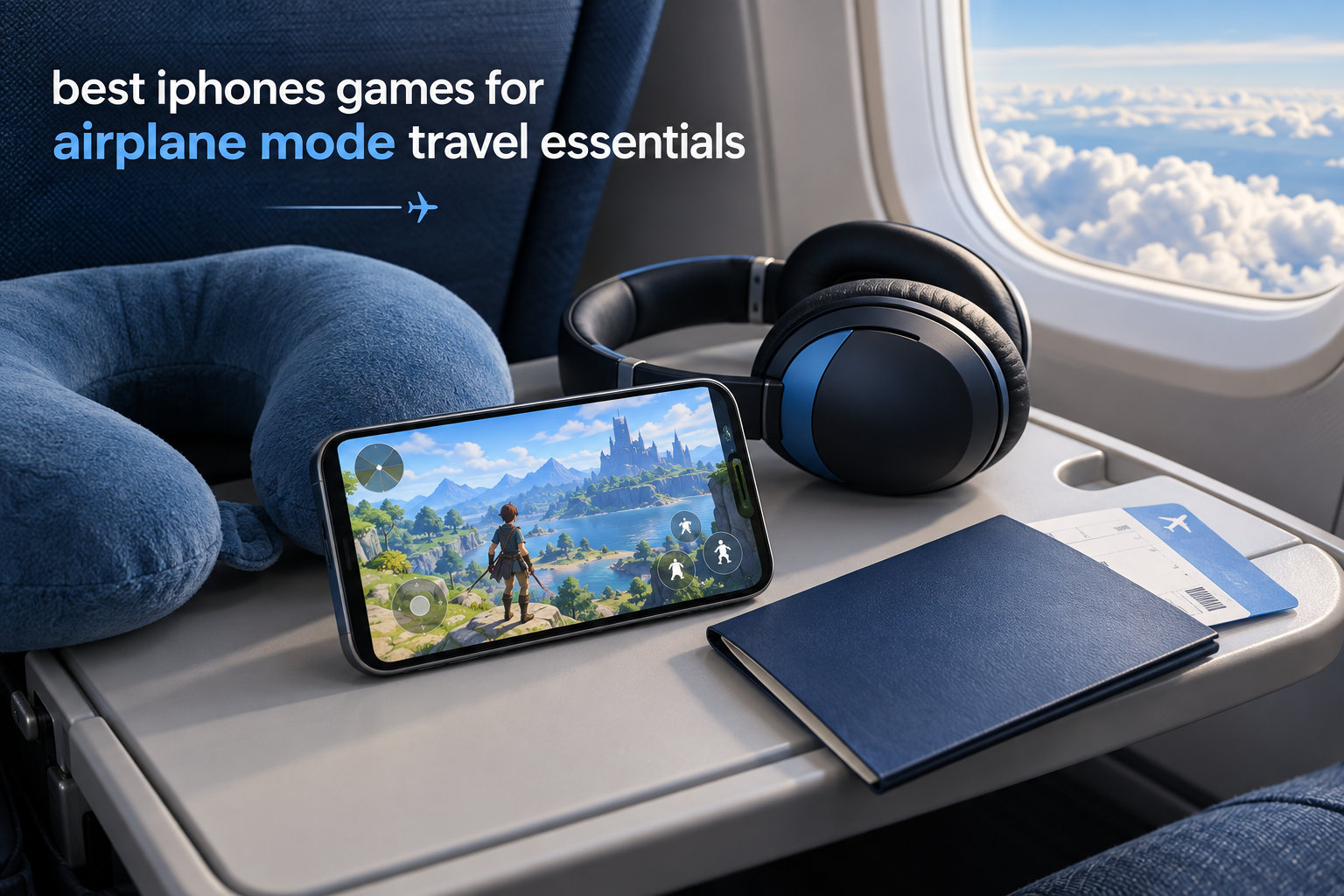 best iphones games for airplane mode travel essentials
