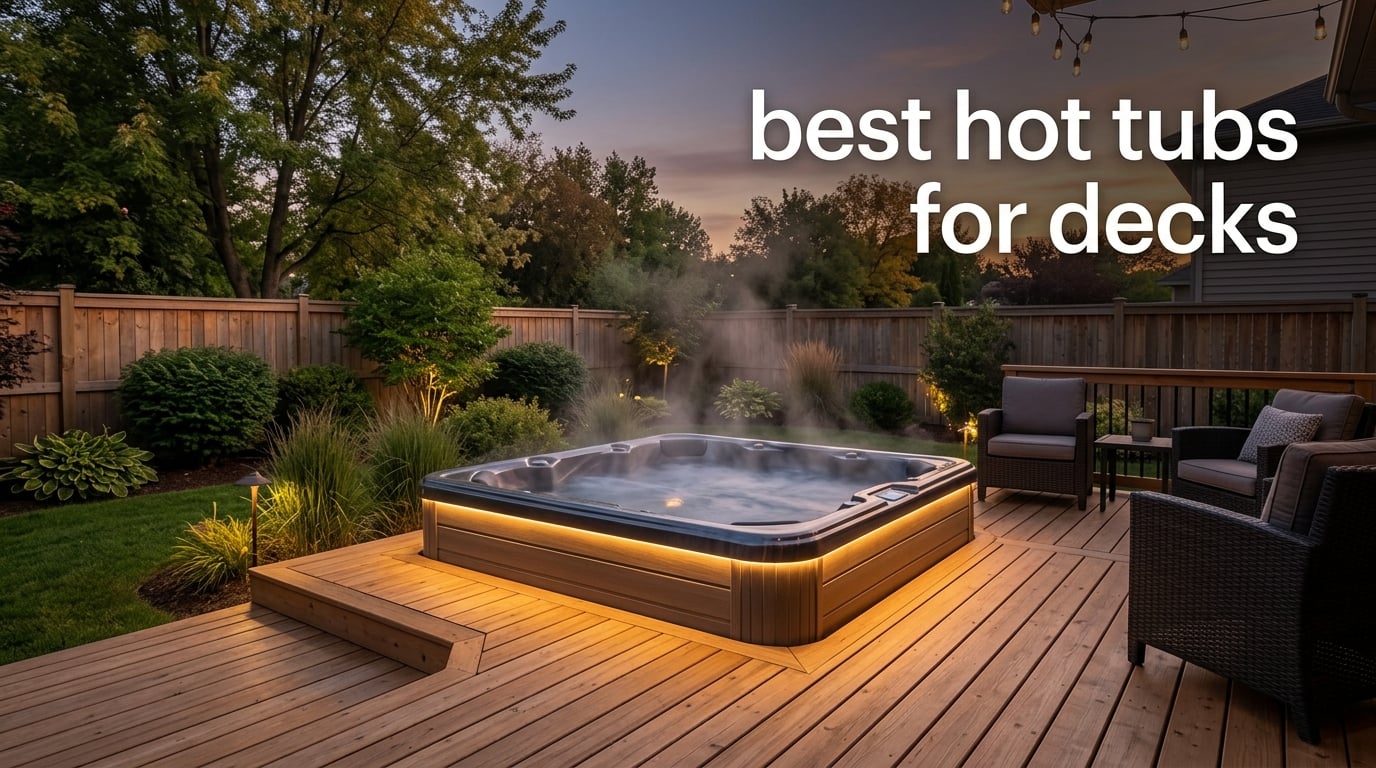 best hot tubs for decks