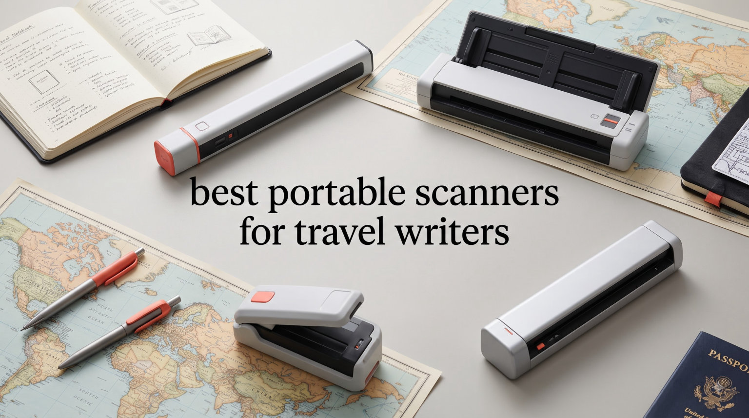 best portable scanners for travel writers