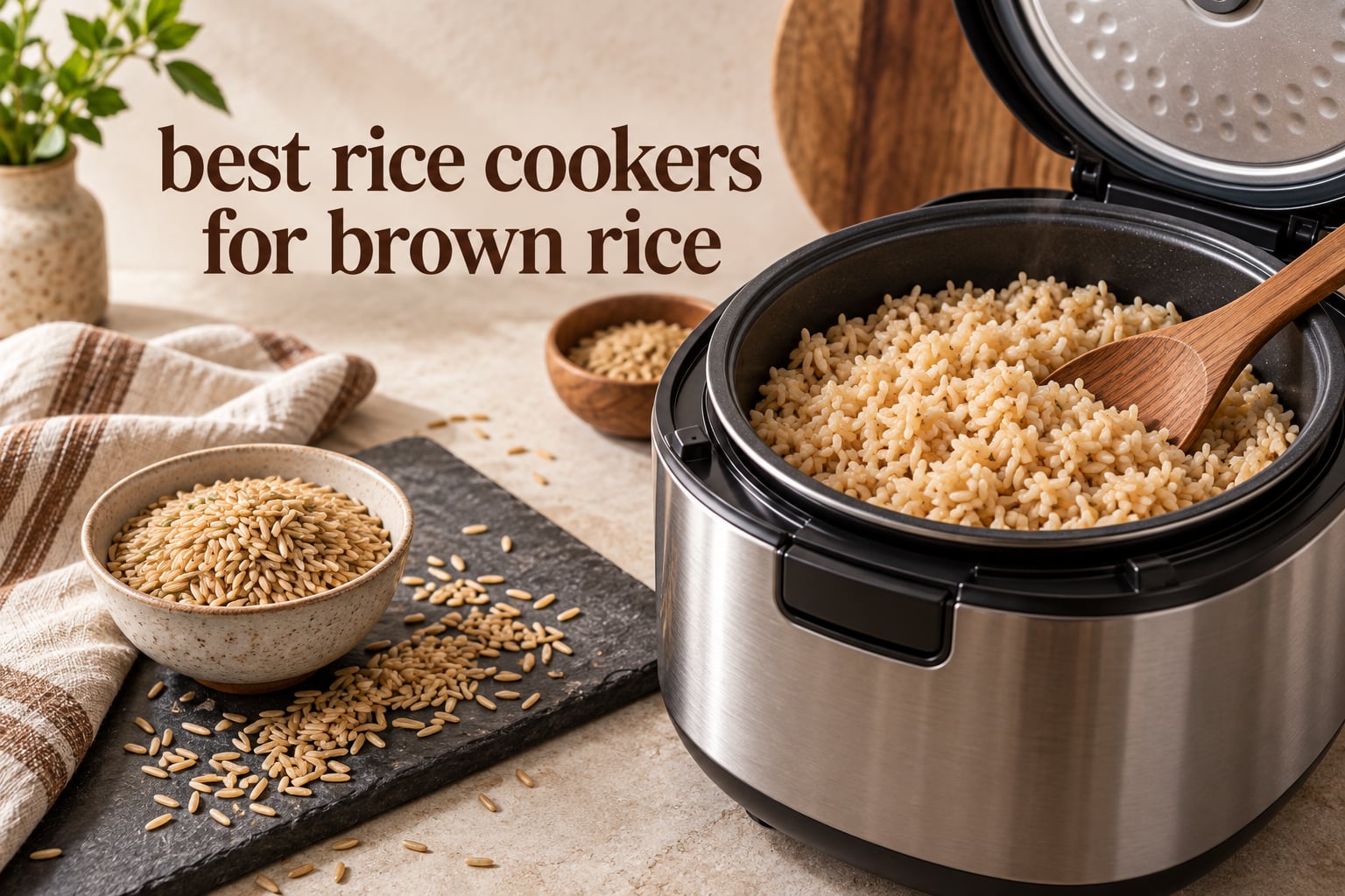 best rice cookers for brown rice