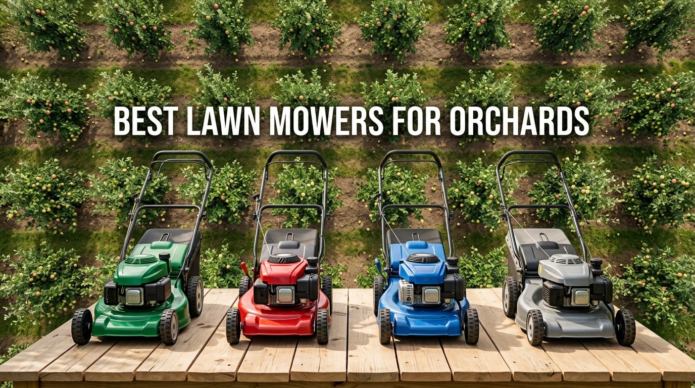 best lawn mowers for orchards
