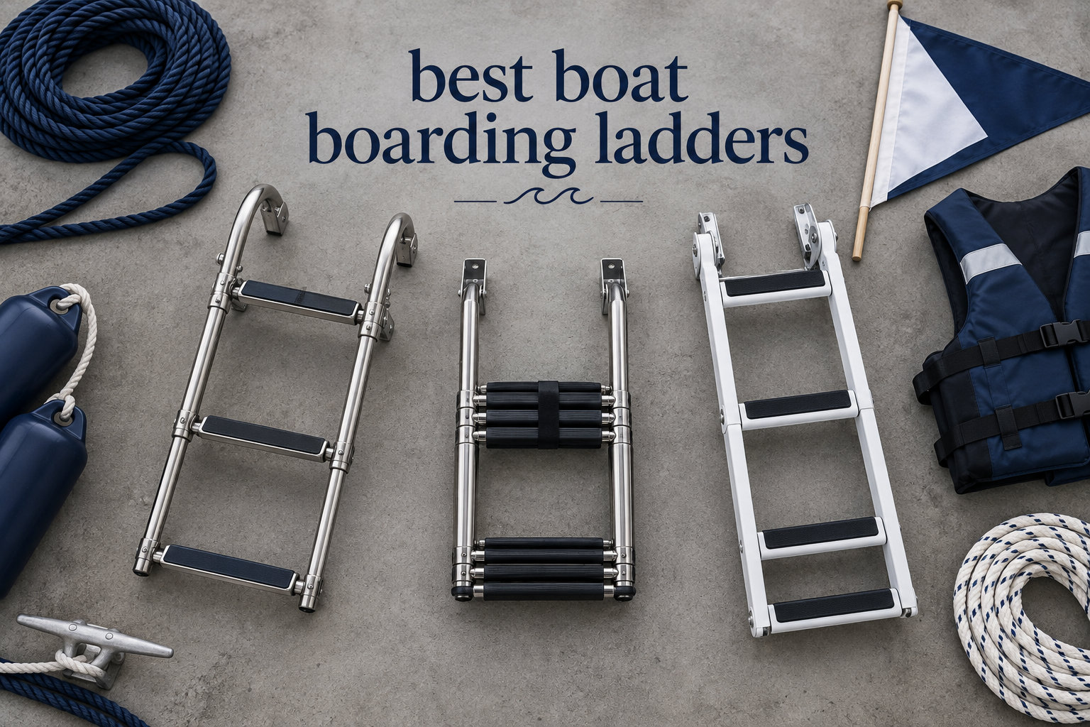 best boat boarding ladders