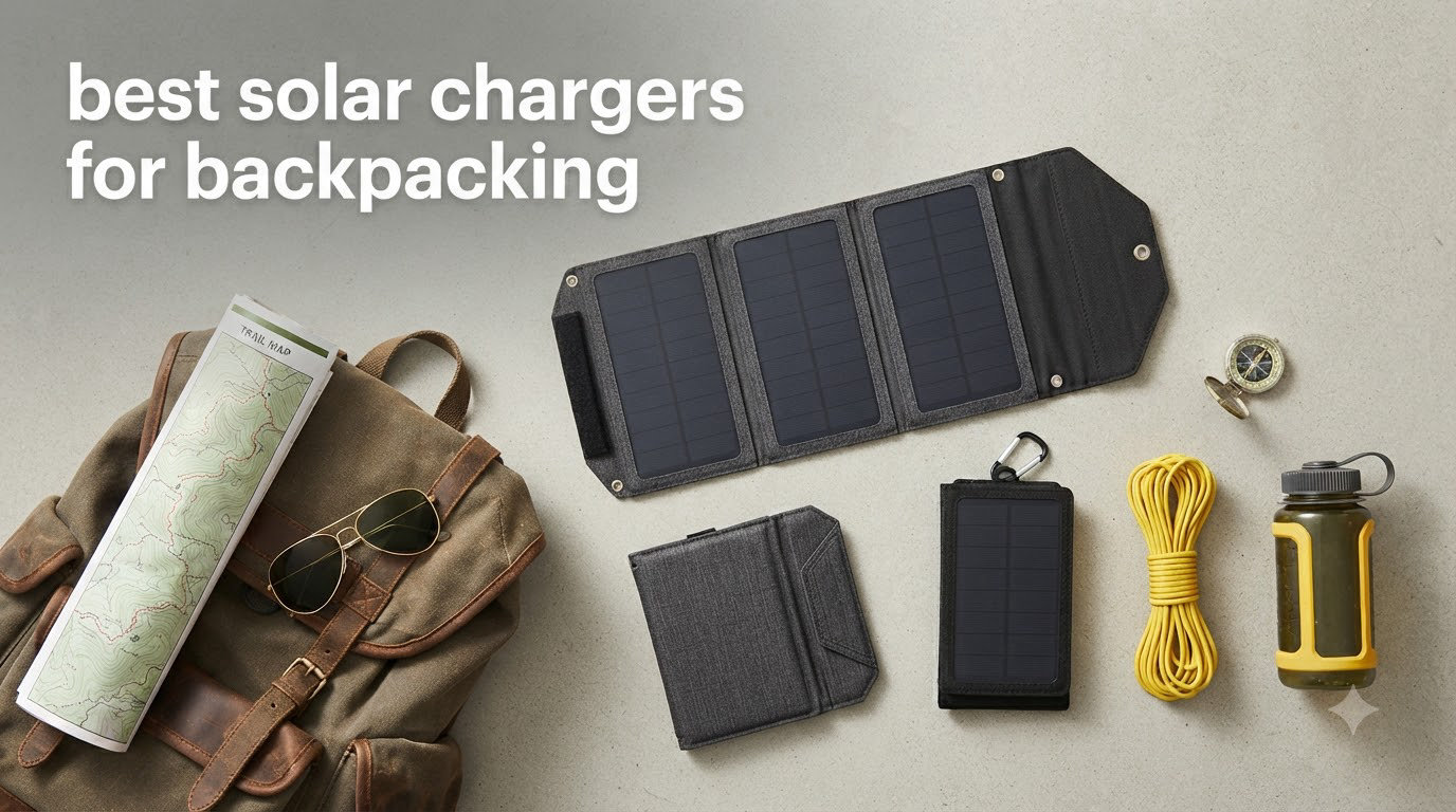 best solar chargers for backpacking