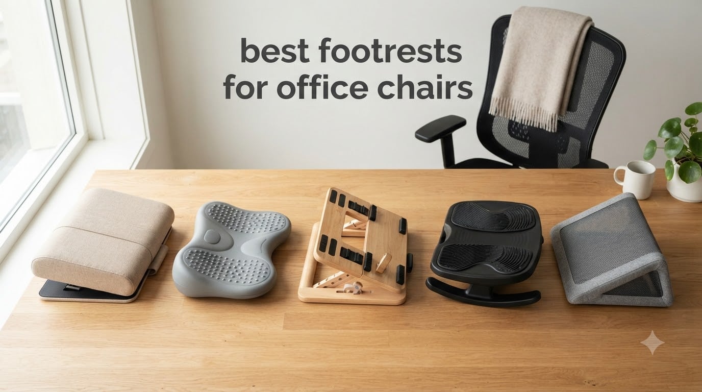best footrests for office chairs