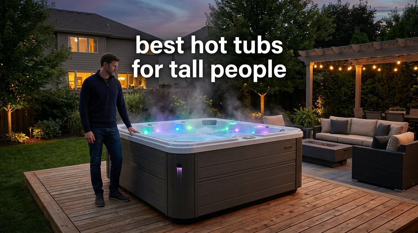 best hot tubs for tall people