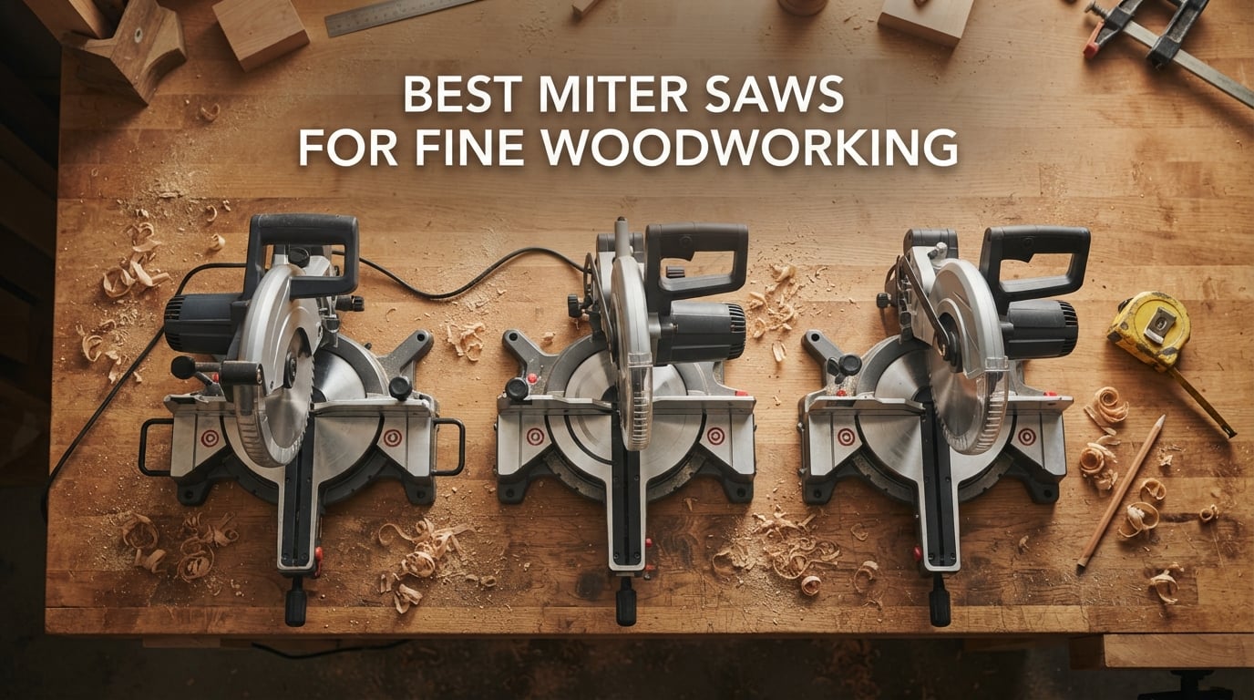 best miter saws for fine woodworking