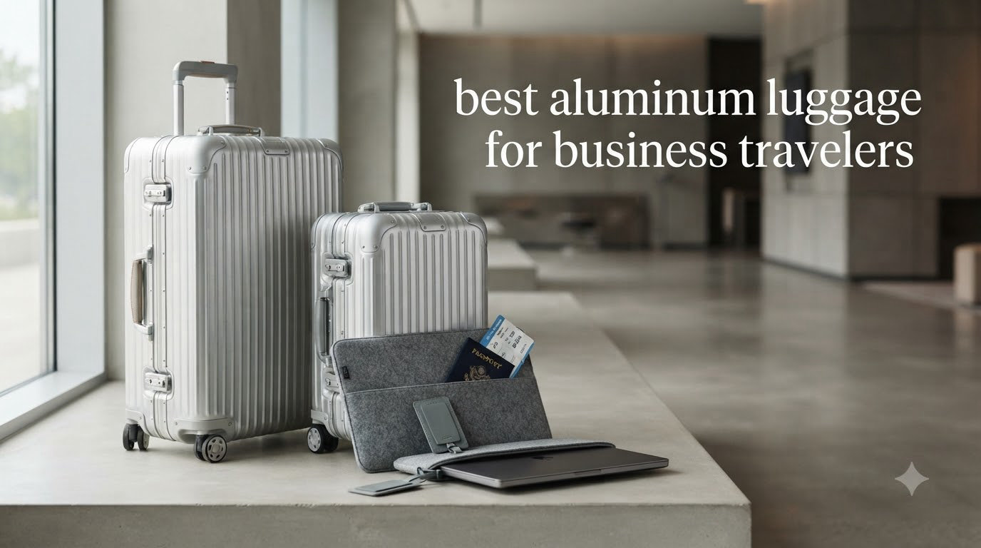 best aluminum luggage for business travelers