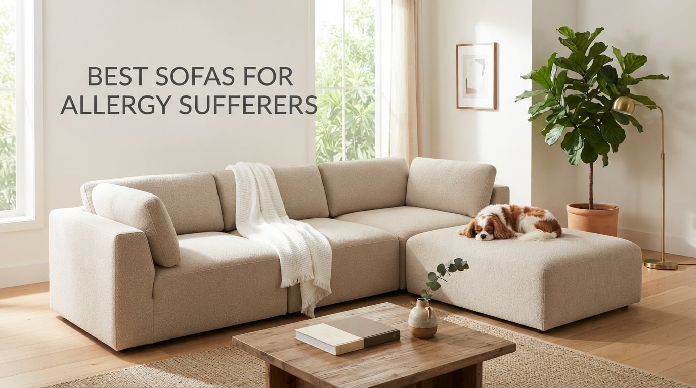 best sofas for allergy sufferers
