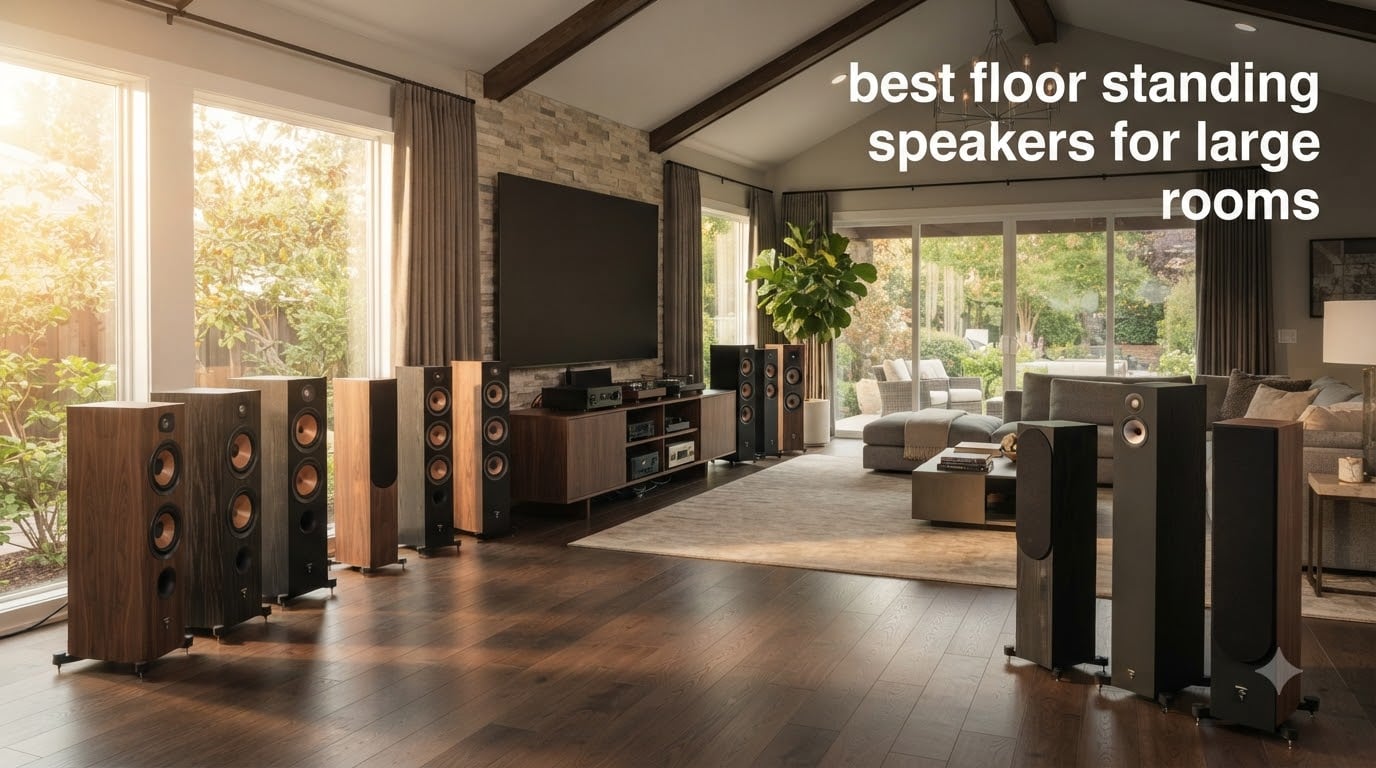 best floor standing speakers for large rooms