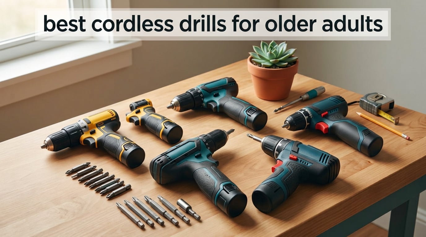best cordless drills for older adults