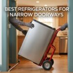 best refrigerators for narrow doorways