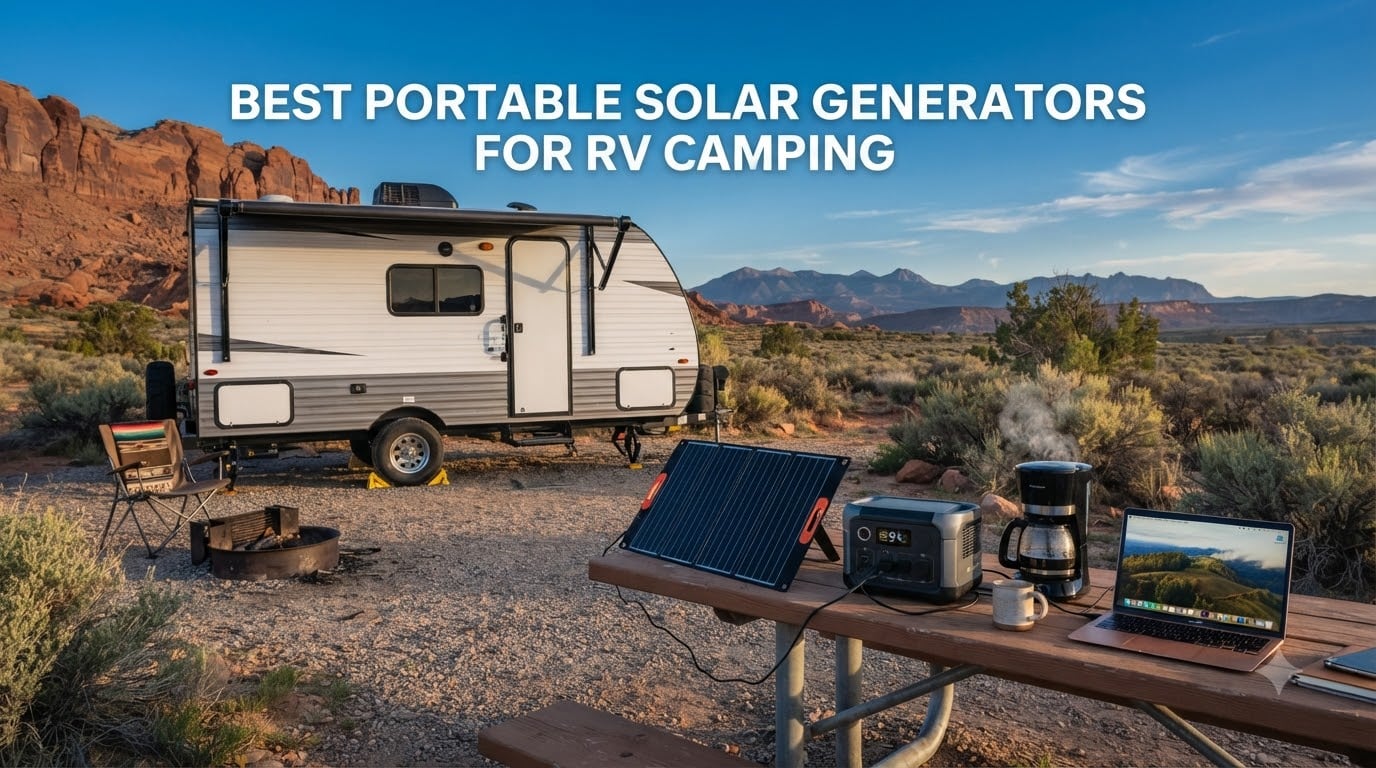 best portable solar generators for rv camping
