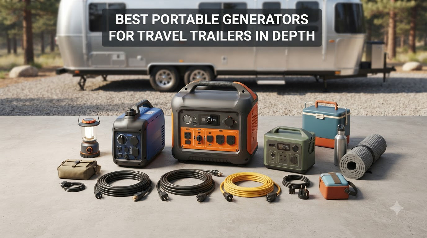 best portable generators for travel trailers in depth
