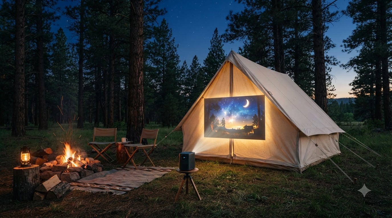 best portable projectors for camping