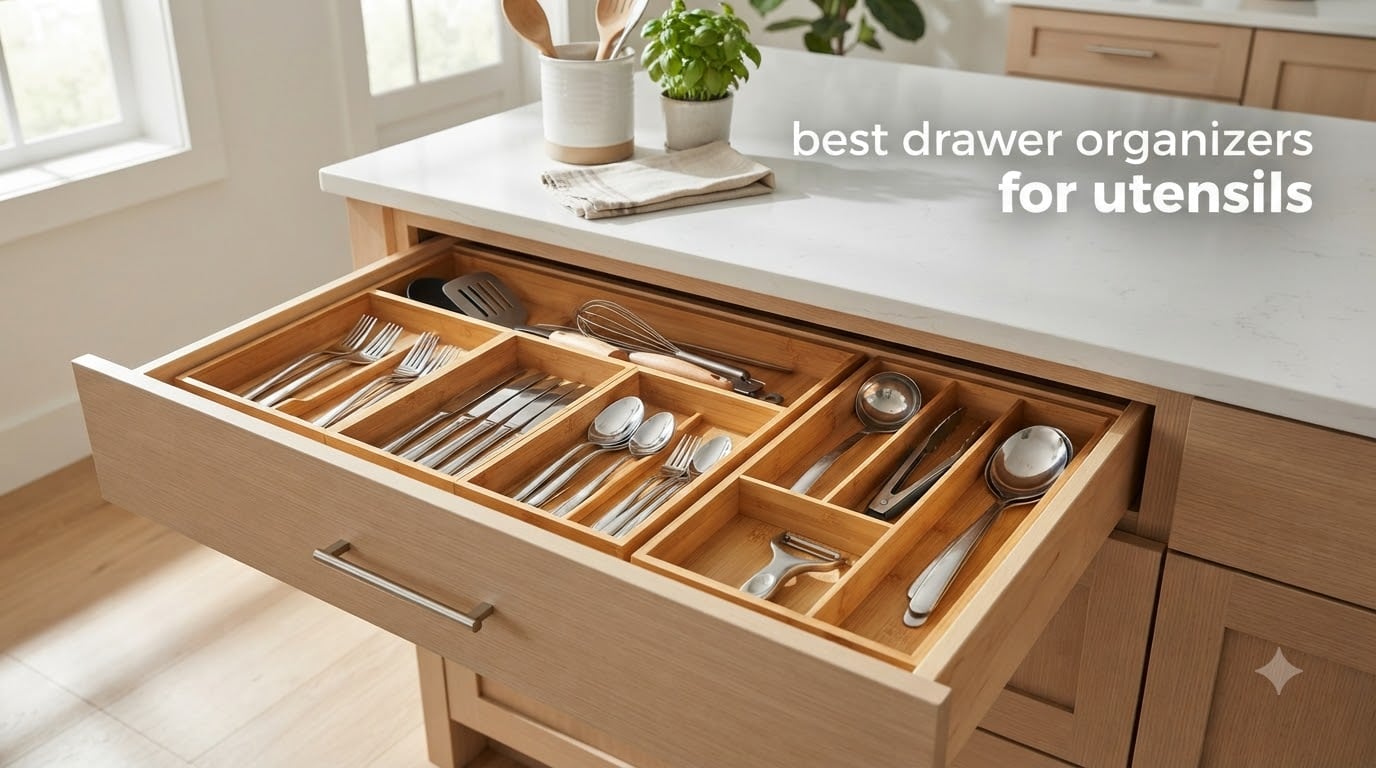 best drawer organizers for utensils