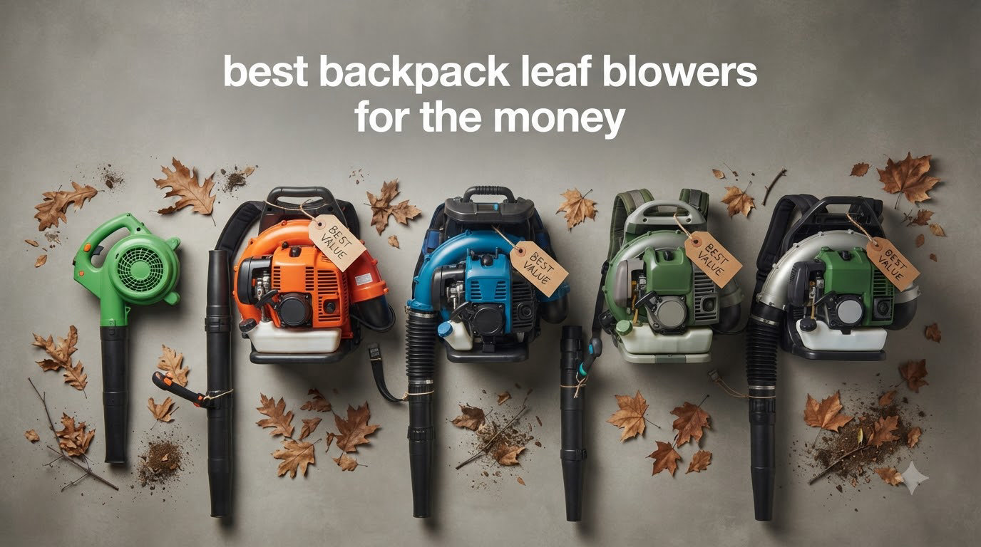 best backpack leaf blowers for the money