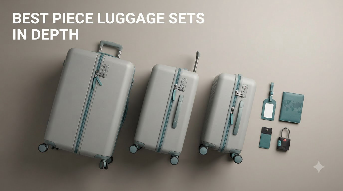 best 3 piece luggage sets in depth