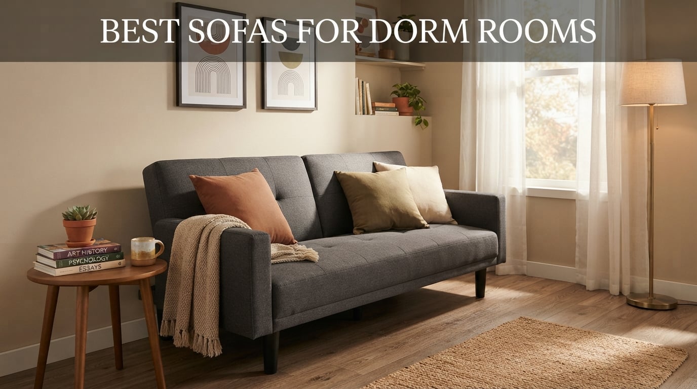 best sofas for dorm rooms