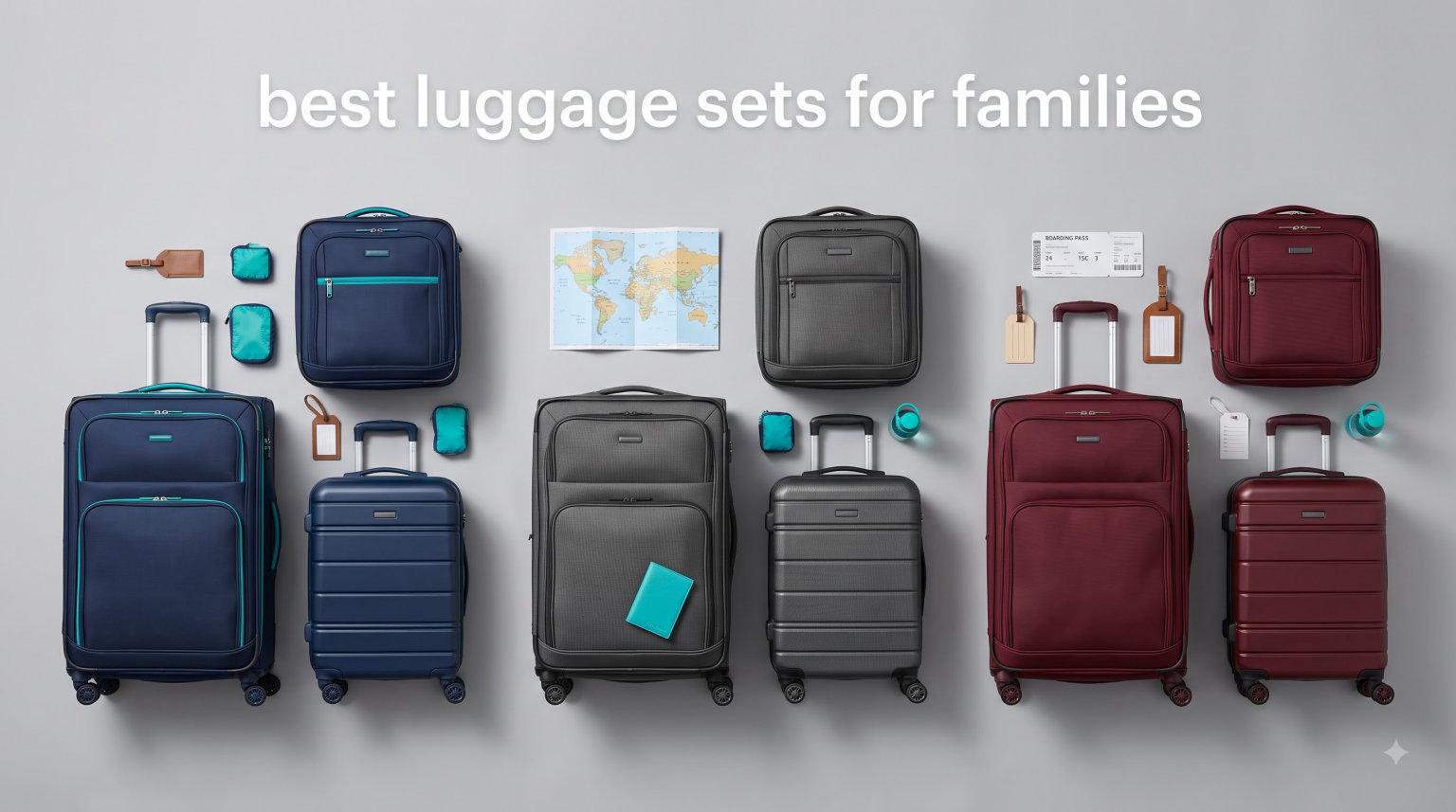 best luggage sets for families