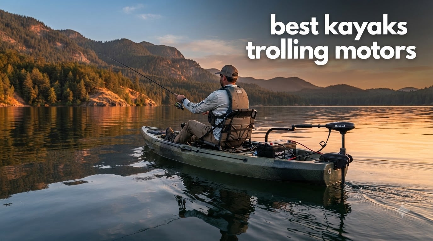 best kayaks trolling motors