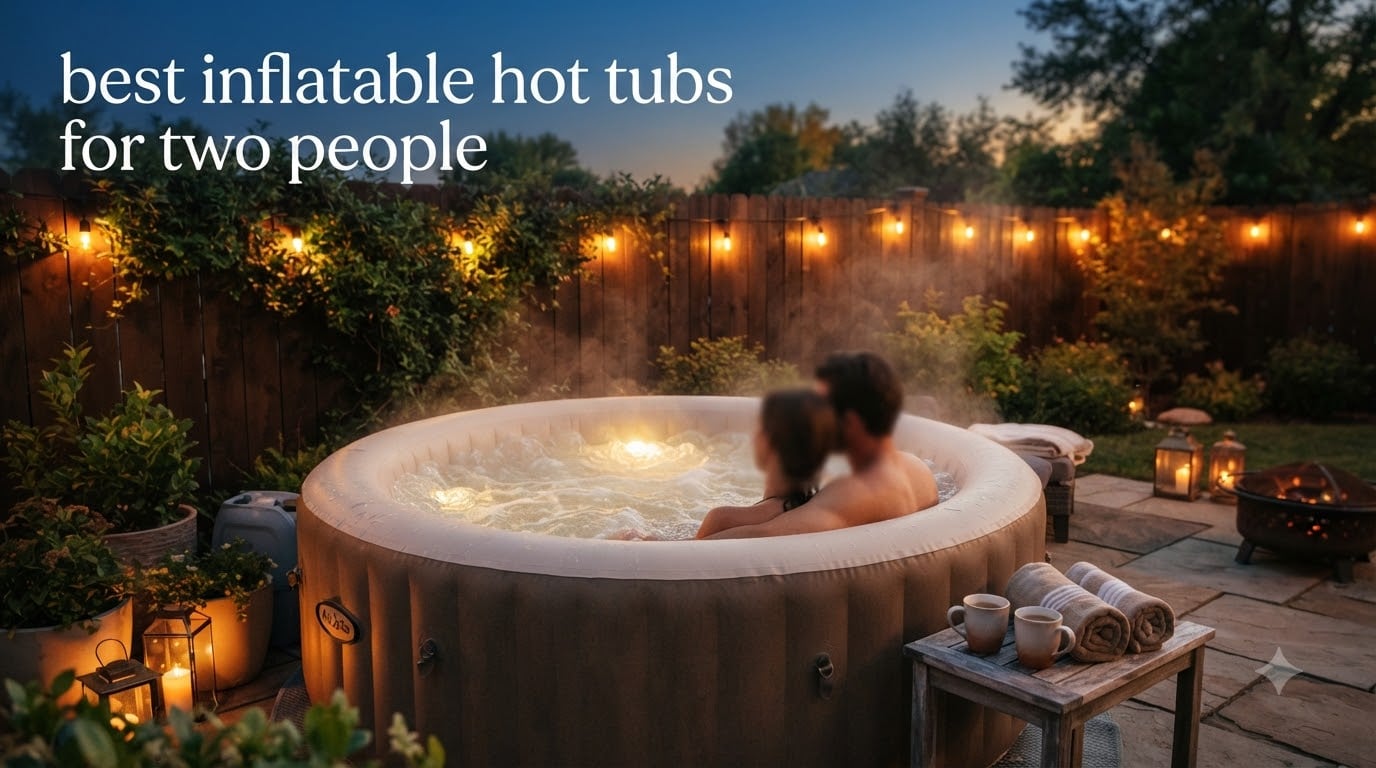 best inflatable hot tubs for two people