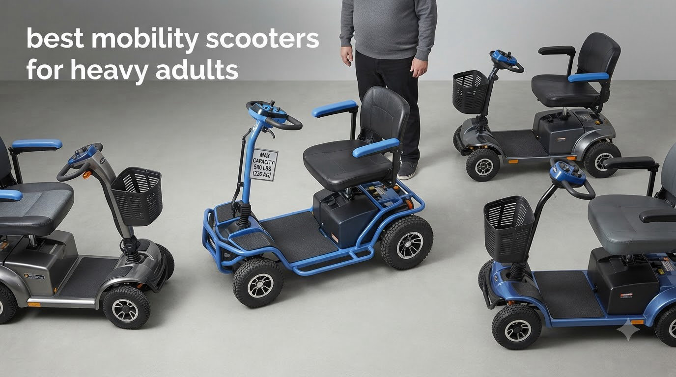 best mobility scooters for heavy adults