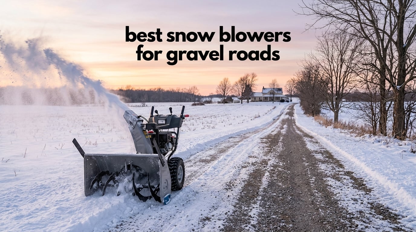 best snow blowers for gravel roads