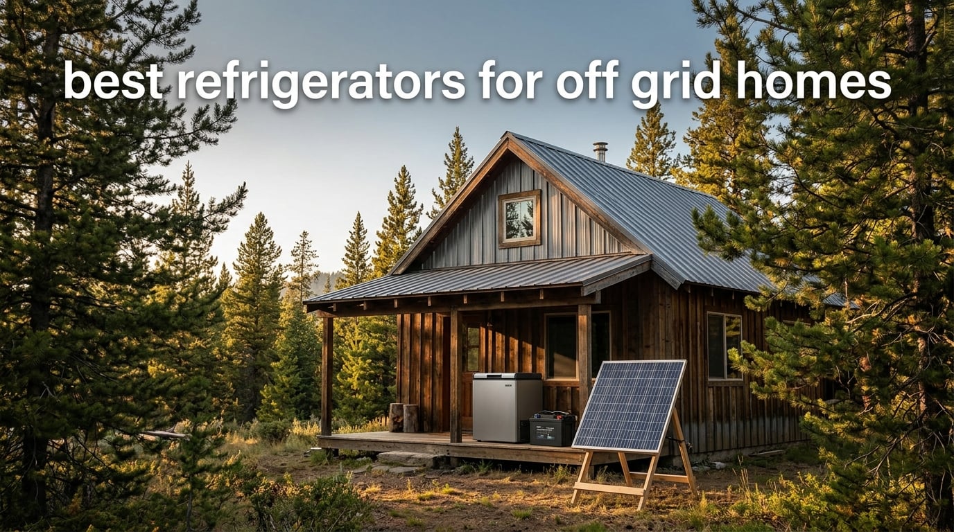 best refrigerators for off grid homes