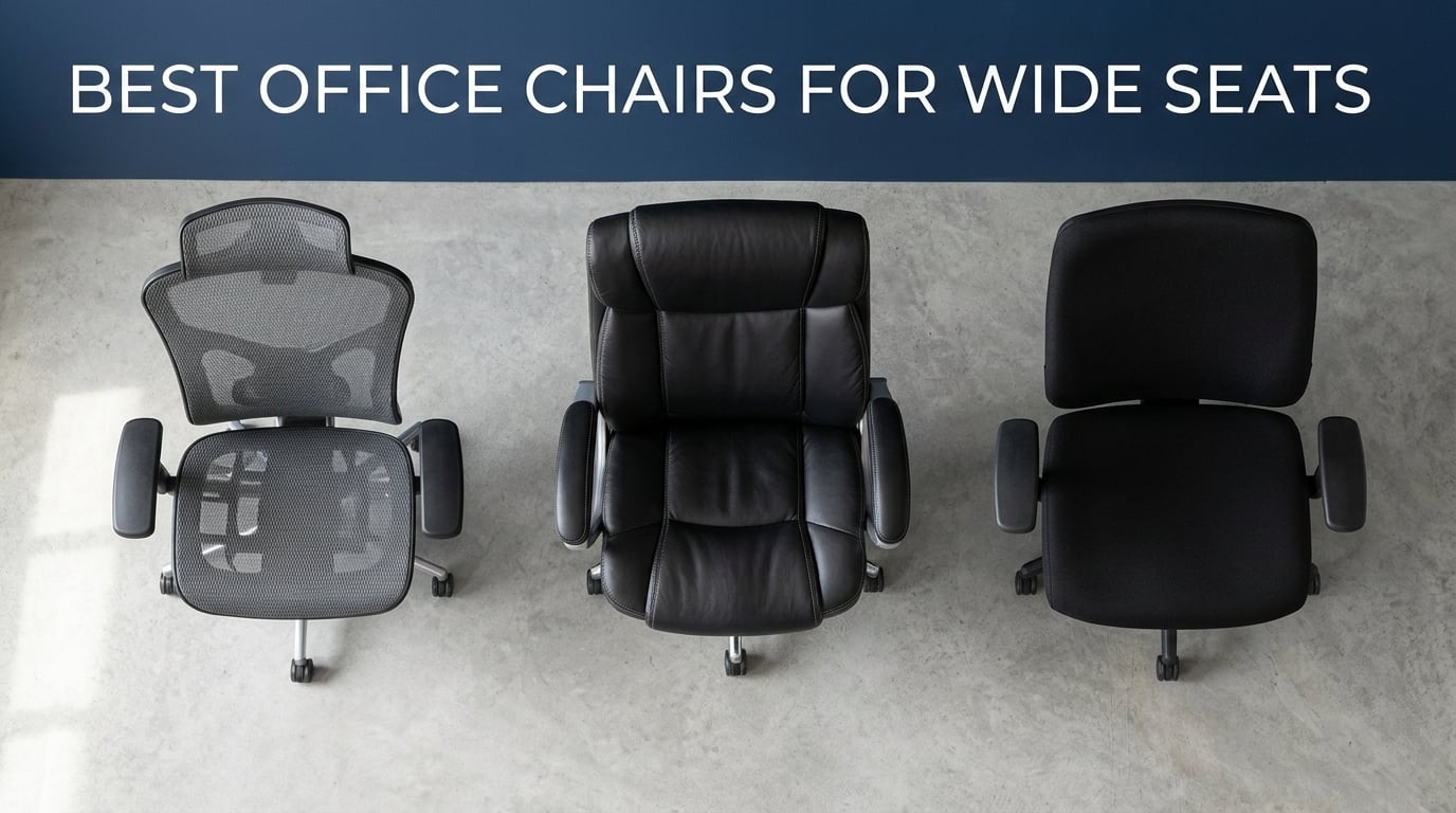 best office chairs for wide seats