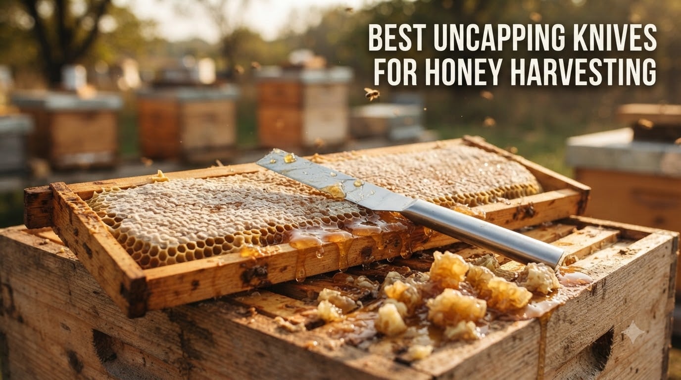 best uncapping knives for honey harvesting