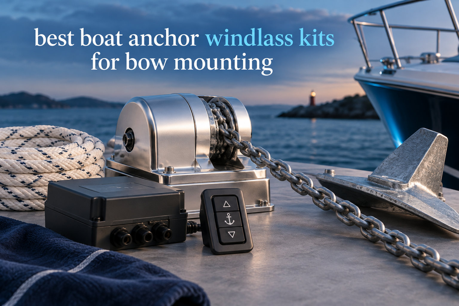 best boat anchor windlass kits for bow mounting