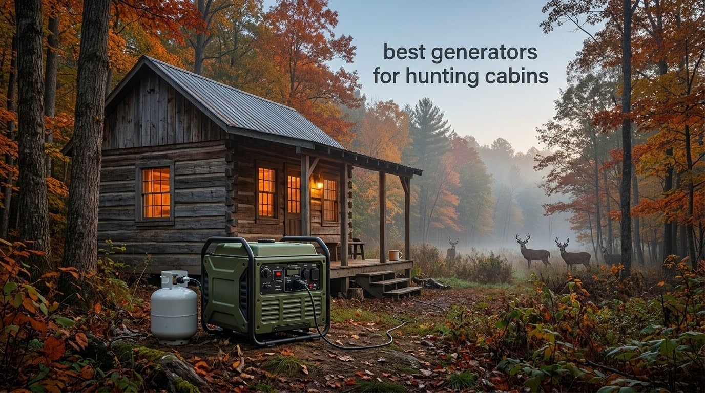 best generators for hunting cabins