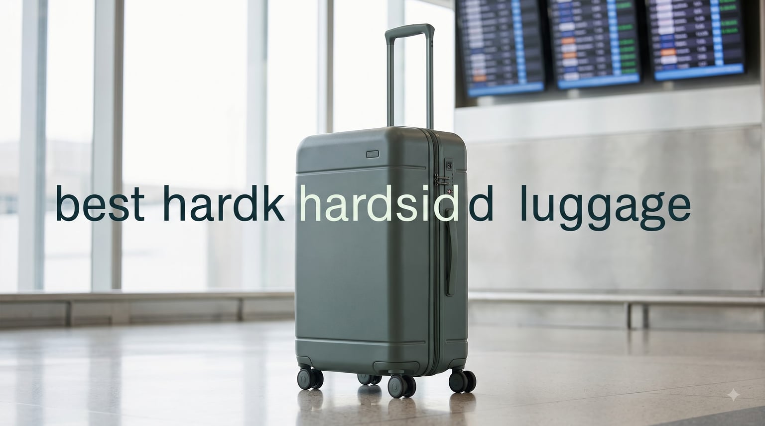 best hardside checked luggage