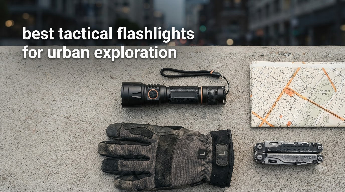 best tactical flashlights for urban exploration
