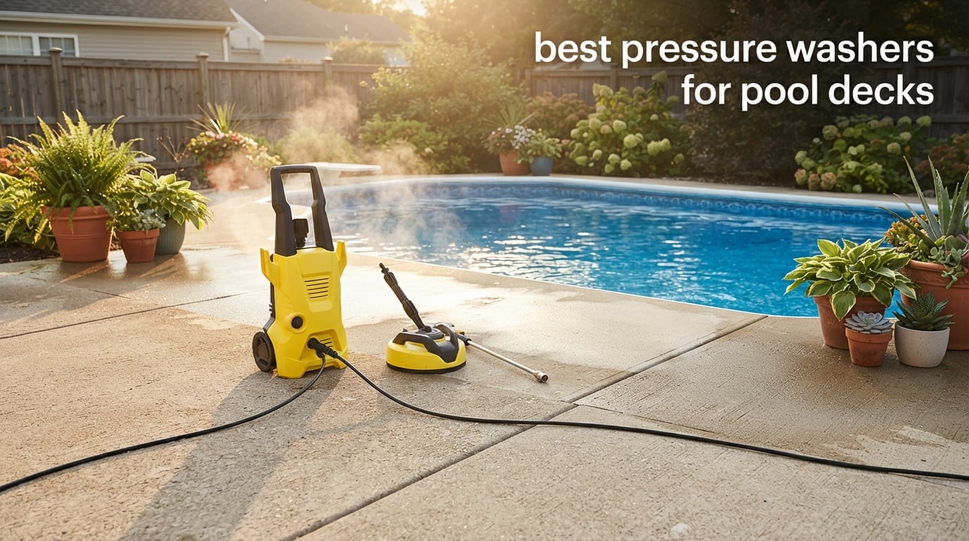best pressure washers for pool decks