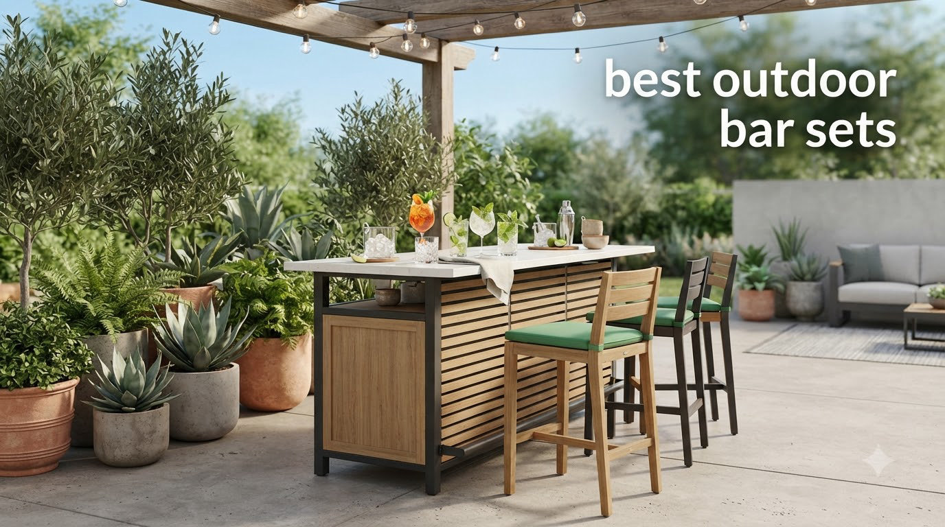 best outdoor bar sets