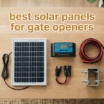 best solar panels for gate openers