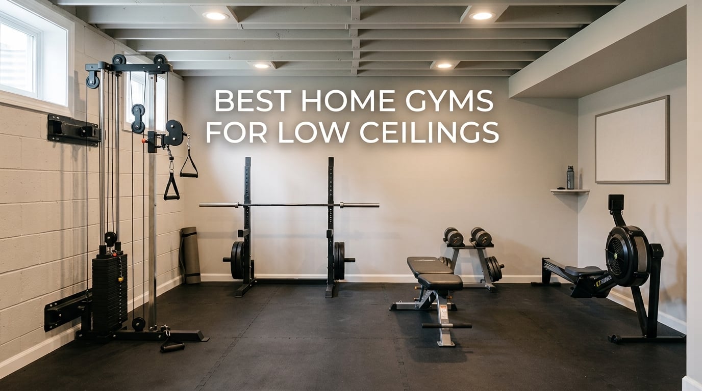 best home gyms for low ceilings