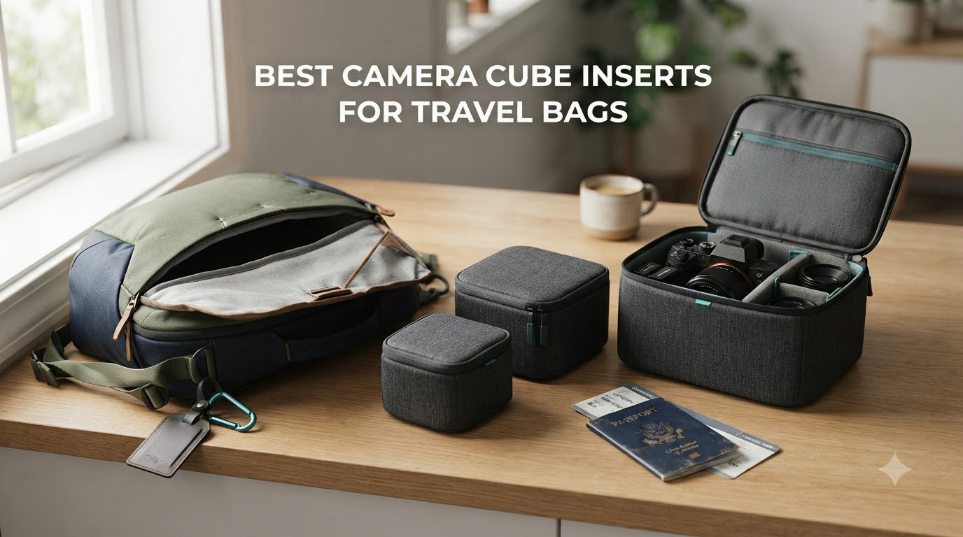 best cameras cube inserts for travel bags