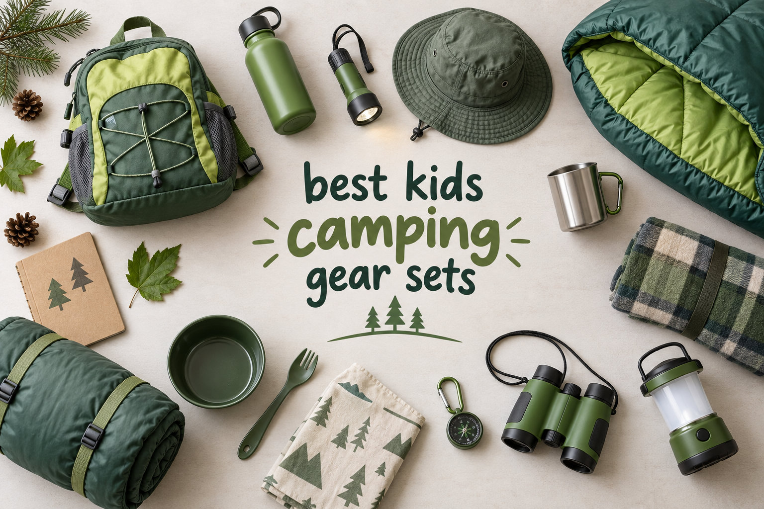 best kids camping gear sets