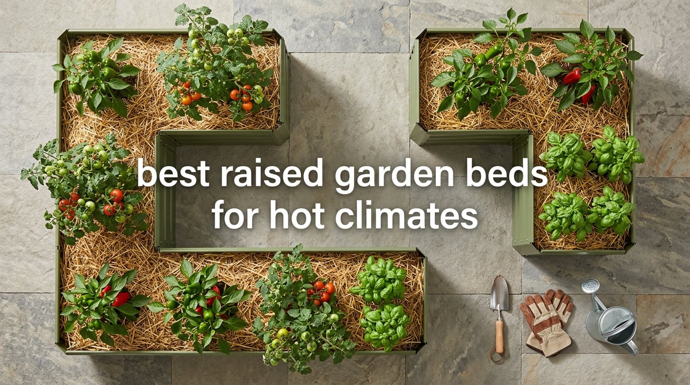 best raised garden beds for hot climates